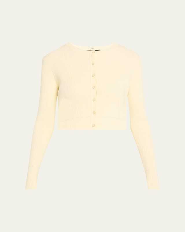 Zoe Classic Cropped Cardigan
